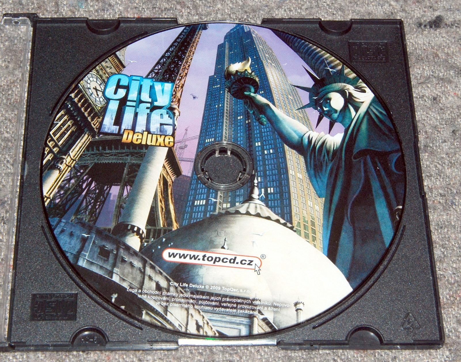 CITY LIFE Deluxe PC HRA GAME CD 2009 BUDOVANIE MESTA - Hry