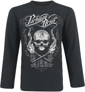 Pánské metal. tričko s dlouhým rukávem Parkway Drive od EMP -SLEVA 35%