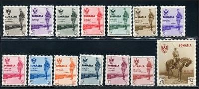 1935 Somálsko 199-212 kat. 2250 EUR **