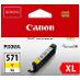 Inkoustová náplň Canon CLI-571XL Y (0334C001) žlutá  - Podnikanie a priemysel