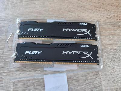 HyperX 16GB KIT DDR4 3200MHz CL18 Fury Black Series