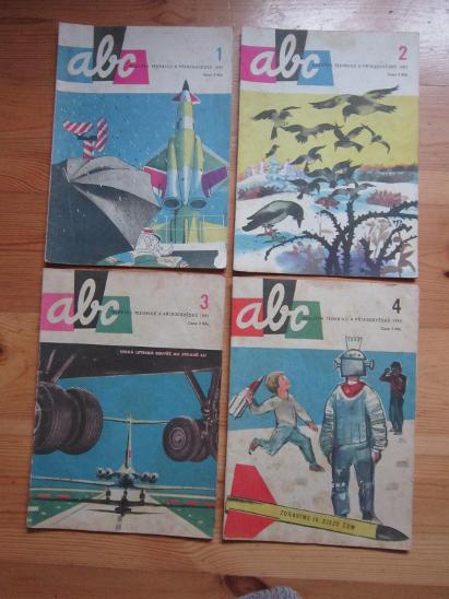 ČASOPISY ABC-1963 Č-1,2,3,4 - Knihy a časopisy