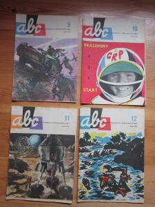 ČASOPISY ABC-1963/4 Č-9,10,11,12