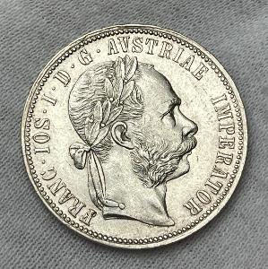 1 ZLATNÍK (bez značky mincovne) 1887