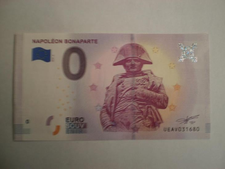 Euro Souvenir Bankovka NAPOLEON BONAPARTE Aukro