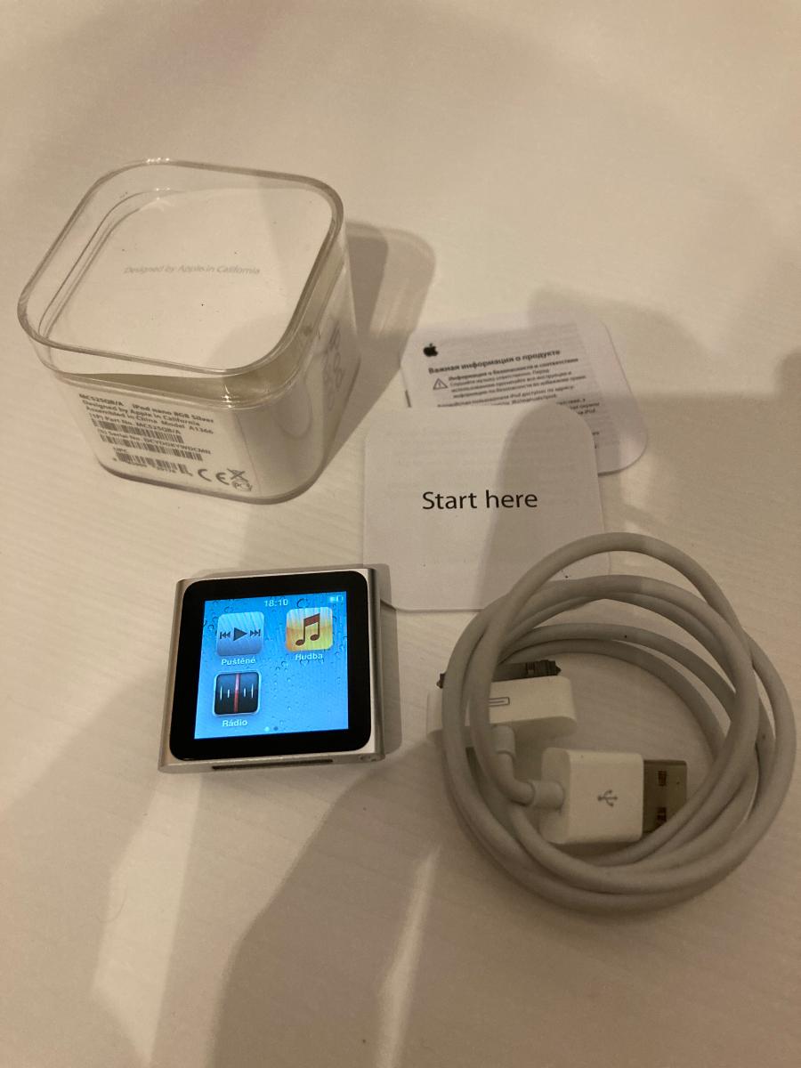 iPod NANO 8GB silver - TV, audio, video