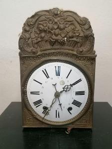 Starožitný hodinový stroj s datumem Comtois 19 st. 