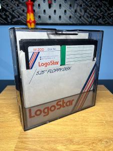 5,25” diskety LogoStar Quad Density 15ks