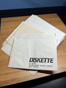 Obálka na 5,25” diskety 42ks různé