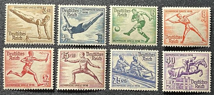 Nemecko Reich 1936 - MI 609-616 ** - Známky Európa