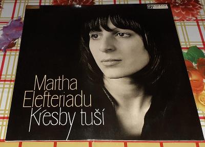 LP - Martha Elefteriadu - Kresby tuší (Panton 1980) Luxusní stav!