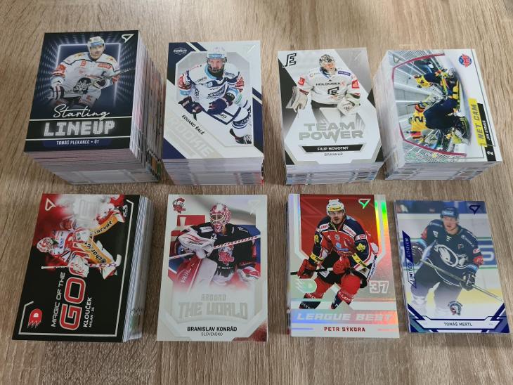 Lot hokejových karet sportzoo - 525 karet - Hokejové karty