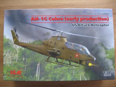 ICM 32060 AH-1G ´Cobra´ (Early Production) U.S. Attack Helicopter 1:32