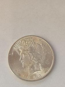 Stříbrný dolar 1923
