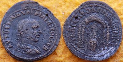 Řím, PHILIPPUS I., ( 244-249 ), MESOPOTAMIA, NISIBIS AE 25