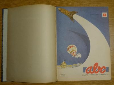 ABC ročník 2 (1958) - kniha, sběratelský stav
