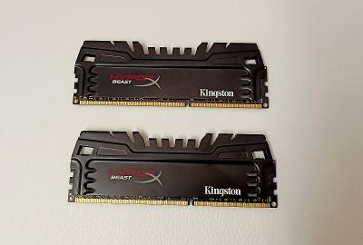 16GB (2x8GB) RAM Kingston HyperX Beast DDR3 2400MHz XMP