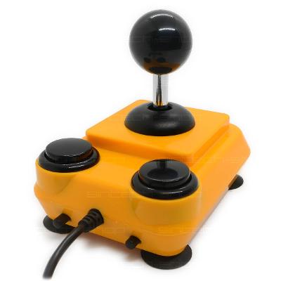 ArcadeR 9 pin Joystick pro ATARI, COMMODORE, SPECTRUM atd. oranžový