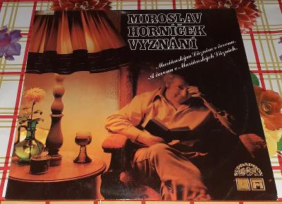 LP - Miroslav Horníček - Vyznání... (Supraphon 1976) Perfektní stav!