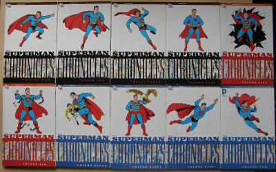 Superman Chronicles * 10 svazků * barevný komiks * v angličtině
