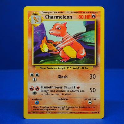 Pokémon TCG - Charmeleon 24/102 (Base set 1999)