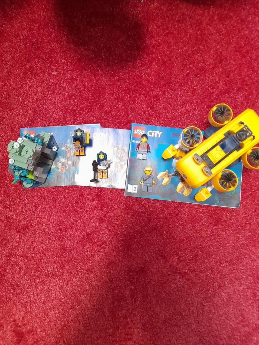 Lego CITY 60264 Oceanská průzkumna ponorka - Hračky