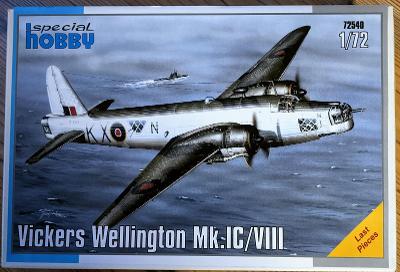Wellington Mk.IC / VIII 1:72 Special Hobby