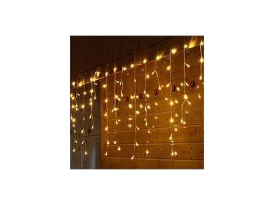 Venkovní vánoční LED závěs - teplá bílá 480 LED/8 světelných efektů 