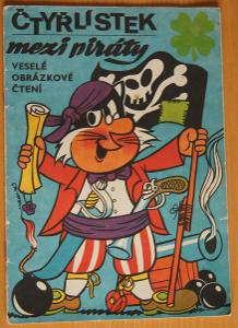 Čtyřlístek č. 2 Mezi piráty r. vyd. 1969 originál