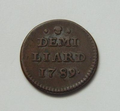 1/2 /demi/ liard 1789 Josef II. pre luxembursko
