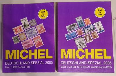 30B55 Katalog známek MICHEL Deutschland Spezial 1+2 díl, rok 2005