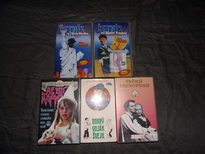 5 hezkých VHS s filmy od koruny