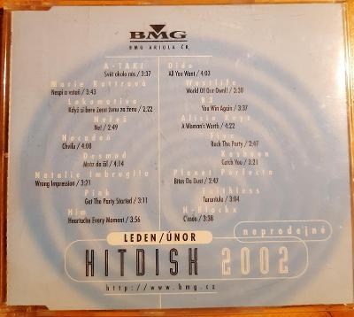 CD VARIOUS BMG Hitdisc – Leden / Únor 2002 (2002) !! TOP STAV !!