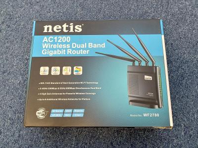 NETIS WF2780 Gigabit WiFi router AC1200 5GHz/2,4GHz
