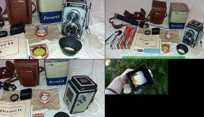 Starožitný fotoaparát Foťák MeOpta FLEXARET VI 6 Automat č2