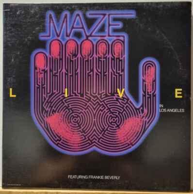 2LP Maze Featuring Frankie Beverly - Live In Los Angeles, 1986 EX