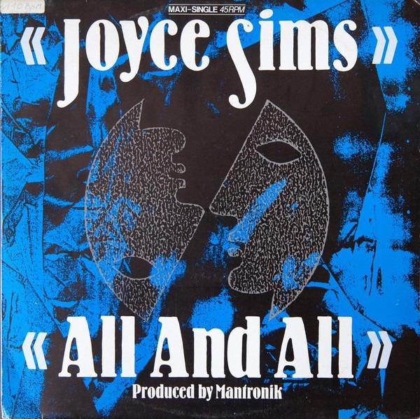 LP JOYCE SIMS- All And All  (12"Maxi Single) - Hudba