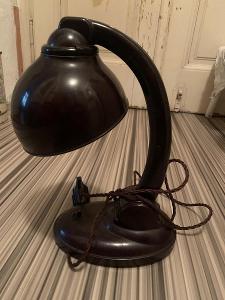Bakelitová stolní lampa