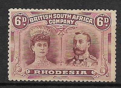 Britská kolonie British South Africa Company   6D MH*   SG144