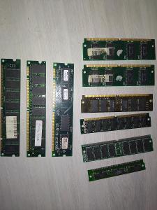Paměti RAM SIMM 72pin 2*32MB EDO, 3ks SDRAM, 3ks SIMM72, 1ks SIMM30