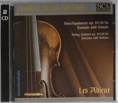 2 CD - Förster: String Quintets / Fantasie & Sonate  (nové ve folii)