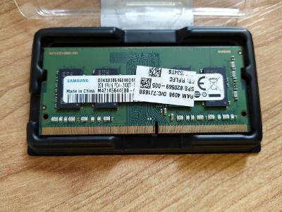 RAM do notebooku DDR 4 2gb + kabely k ventilátoru a napájení grafiky