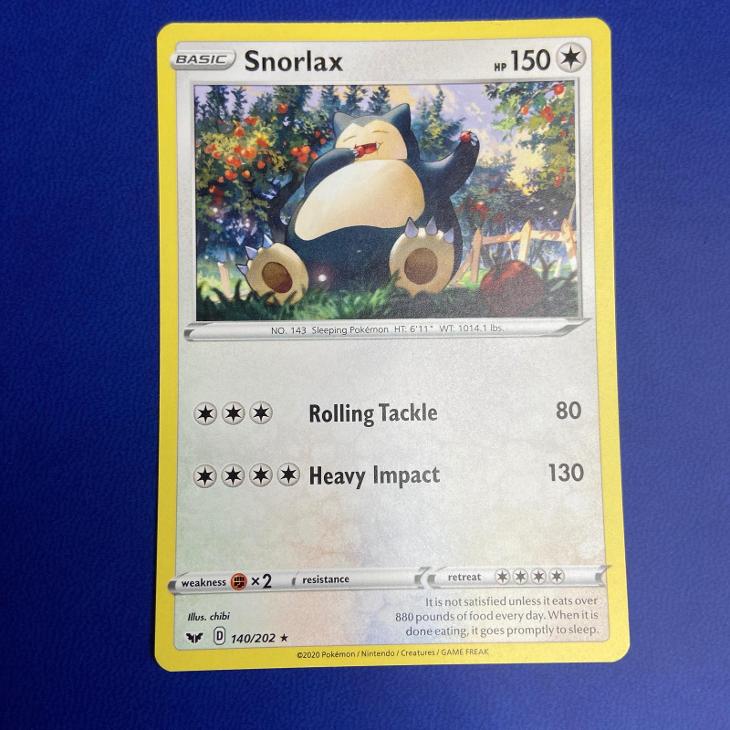 Pok Mon Karty Snorlax Aukro