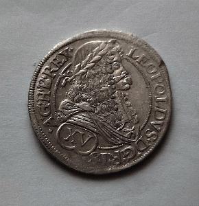 XV krejcar 1684 MM, mincovna Vídeň, Leopold I. ( 1657 - 1705 )
