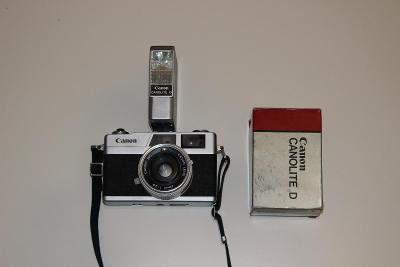 Canon Canonet 28 + blesk Canolite D