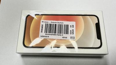 iPhone 12 64GB white, novy, nerozbalený 