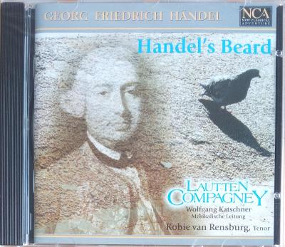 CD - G. F. Händel: Handel's Beard - Lautten Compagney  (nové ve folii)