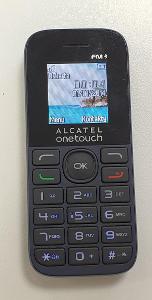 Tlačítkový mobilní telefon Alcatel One Touch 1013X Black PĚKNÝ STAV