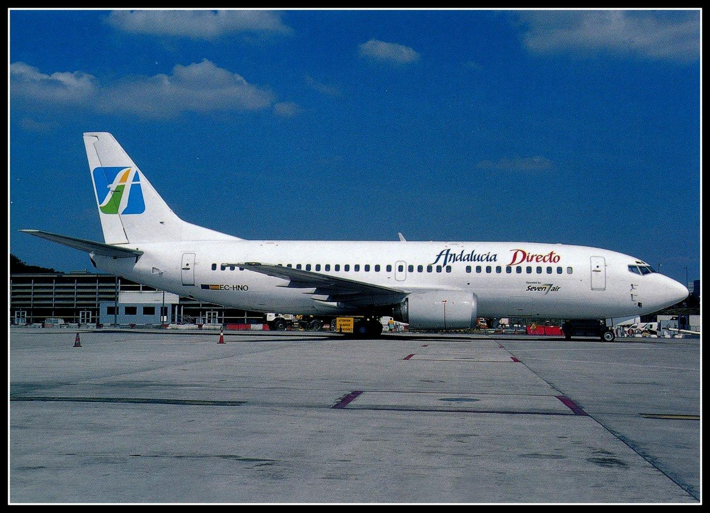 Lietadlo - Boeing 737 - 300 , letectvo , /355/ - Pohľadnice