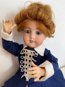 Starožitná francúzska bábika Tanagra Perle, Depose 2.
